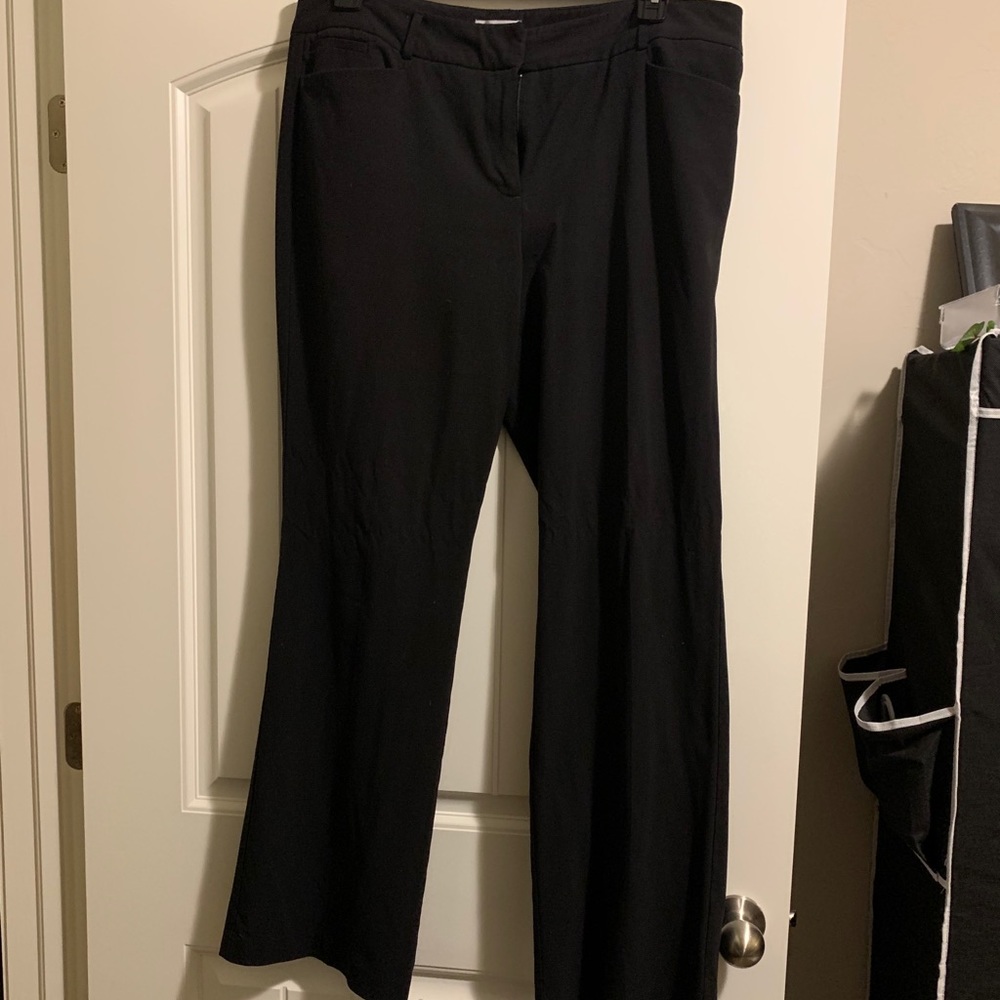 New York & Co. Black Dress Pants Size 16 Tall